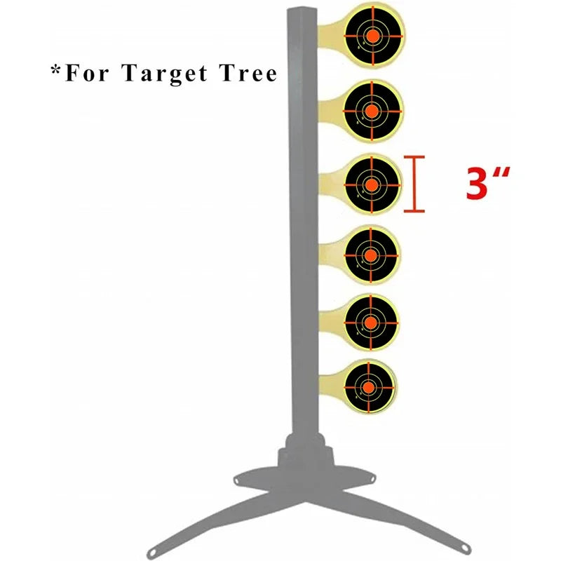Splatter Splash 3in Paper Per 100/200pcs Shooting ToolsRoll Adhesive Sticker Targets Amp Shooting Reactive Practice