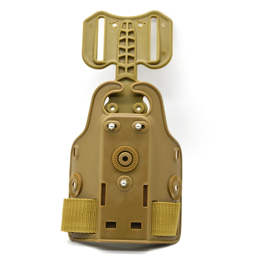 Hunting Pistol Gun Holster for BerettaM9 Tactical Shooting Drop Leg Thigh Holster Belt Clip Case