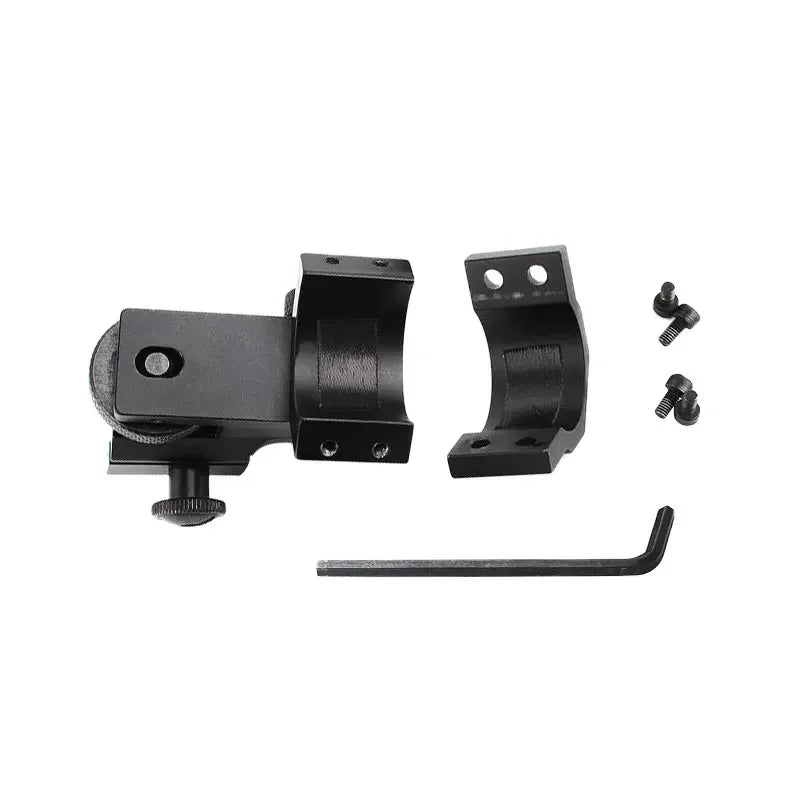 Double Nails Adjustable Scope Mount 25.4mm Ring Fit Laser Sight Flashlight Torch Clamps Holder Accessory