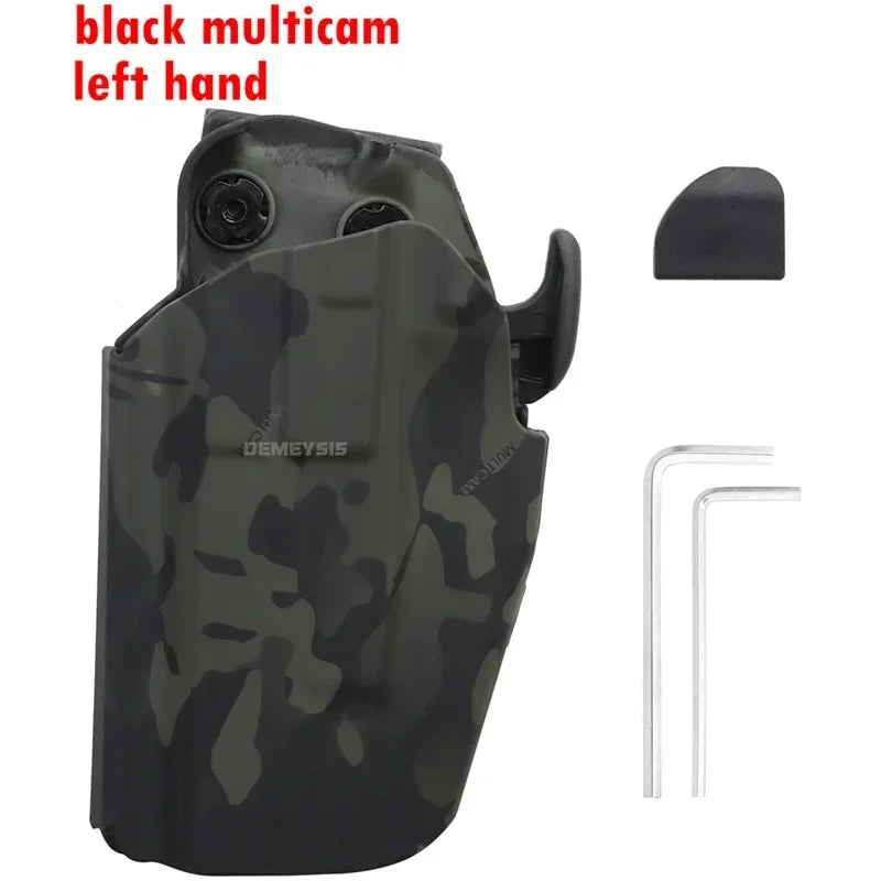 Quick Release Tactical Belt Holster for GLOCK 17, 20, 21, 22, 31, 37 Pistols Hunting Paintball Durable Molle Gun Holster Case