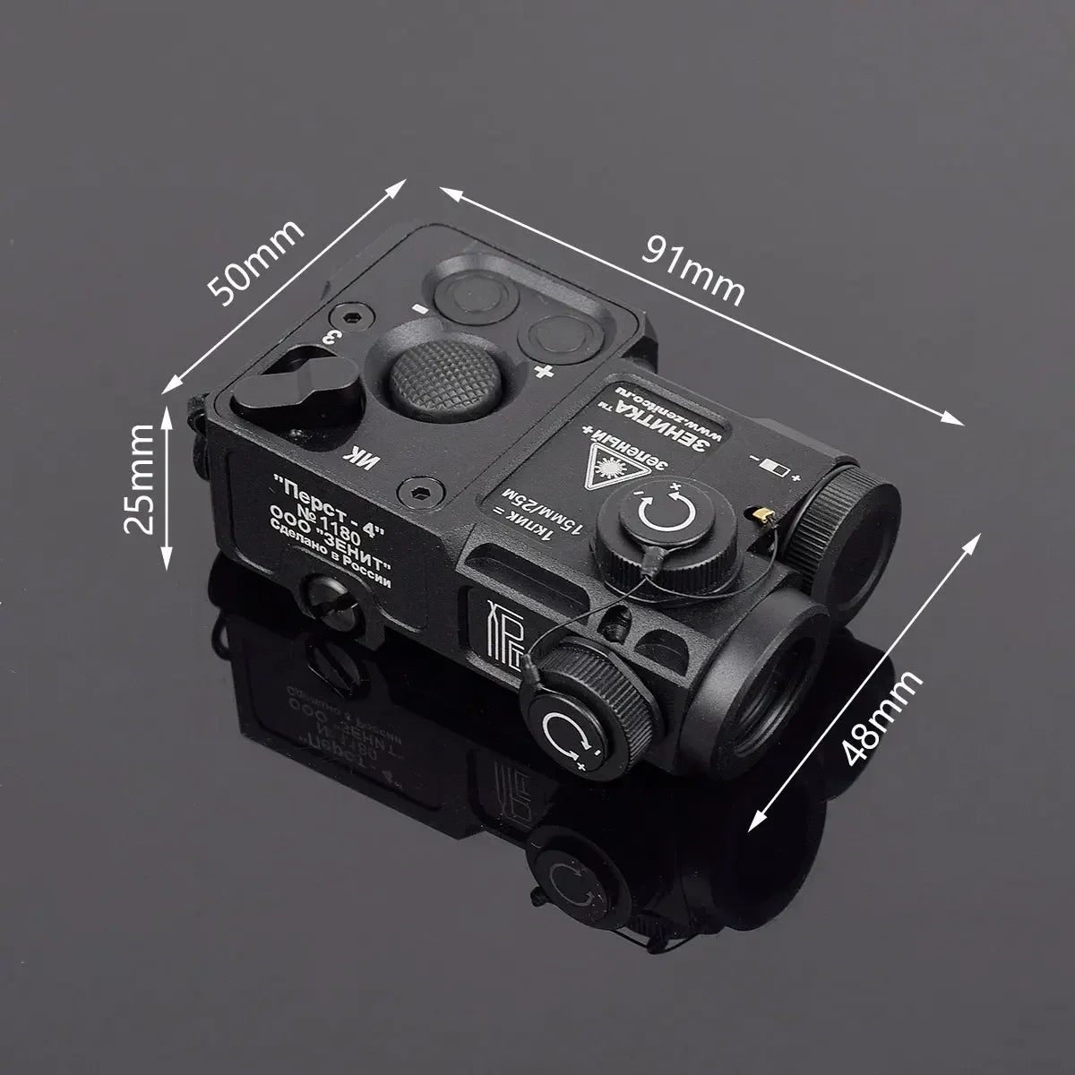 Sotac Hunting PERST-4 Zenitco Aiming La-ser PEQ Green IR Tactical Weapon Red Dot Sight Scope With Tail Switch AR15 HK416