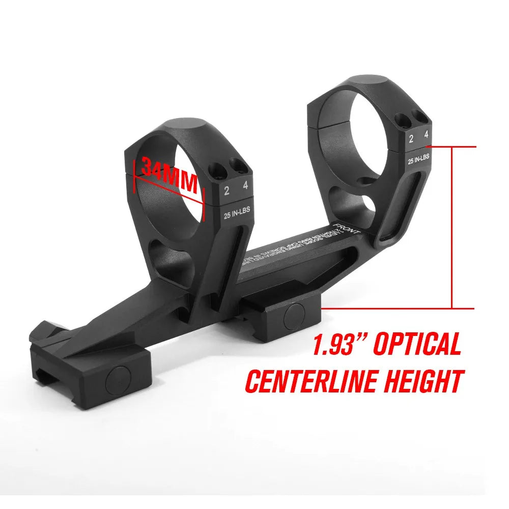NF MA479 Ultra Mount 1.54"/1.93" 30mm/34mm Tactical Optic Scope Mount For AR SCAR Mil Spec Ver No Original Logo