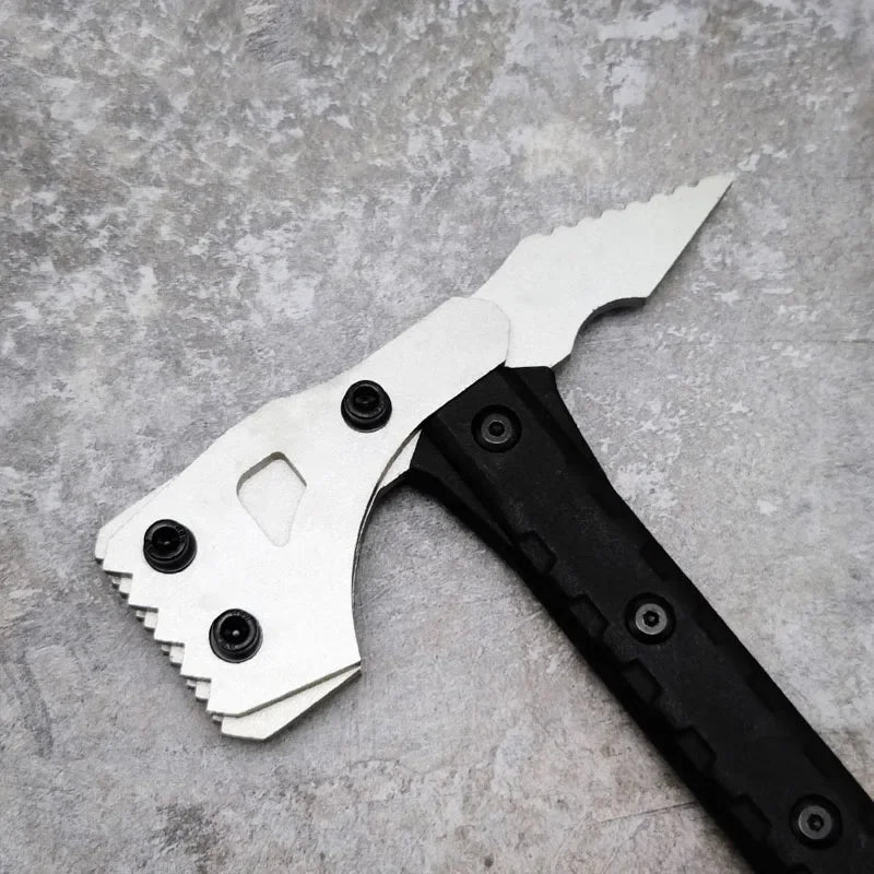 1PC Stainless Steel Multifunctional Tactical Hammer Outdoor Survival Escape Emergency Equipment Fire Fighting Demolition Tool