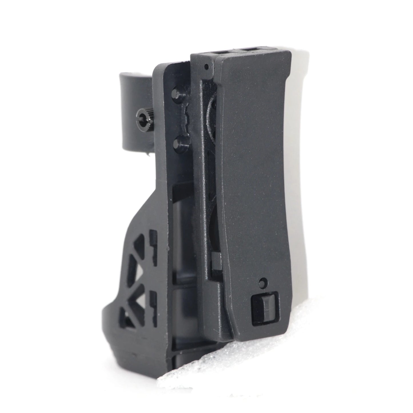 Flashlight Holster Belt with Lever Side Lock System Swivel Flashlight Holder Fits 1 "-1.55" Equipment Tactical