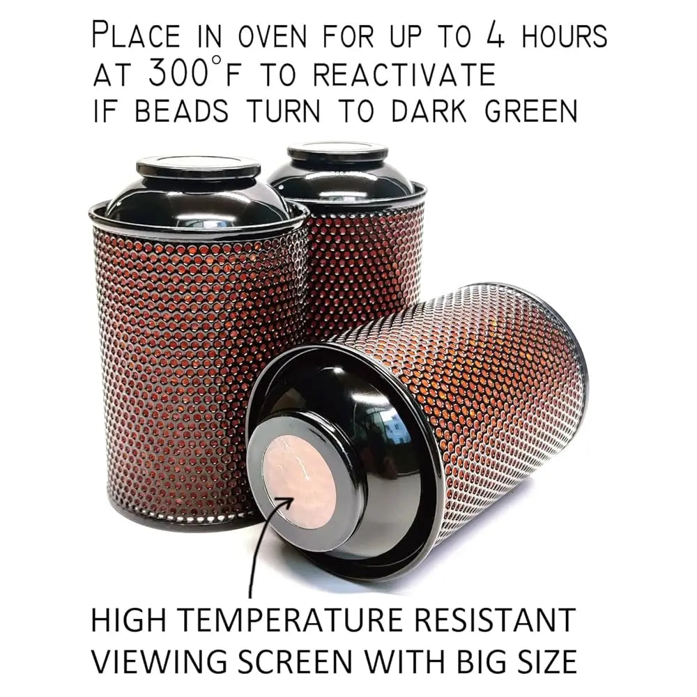 Gun Safe Dehumidifier, Moisture Absorbers, 200G Silica Gel Canister For Gun Case, Tool Box (3 Units)