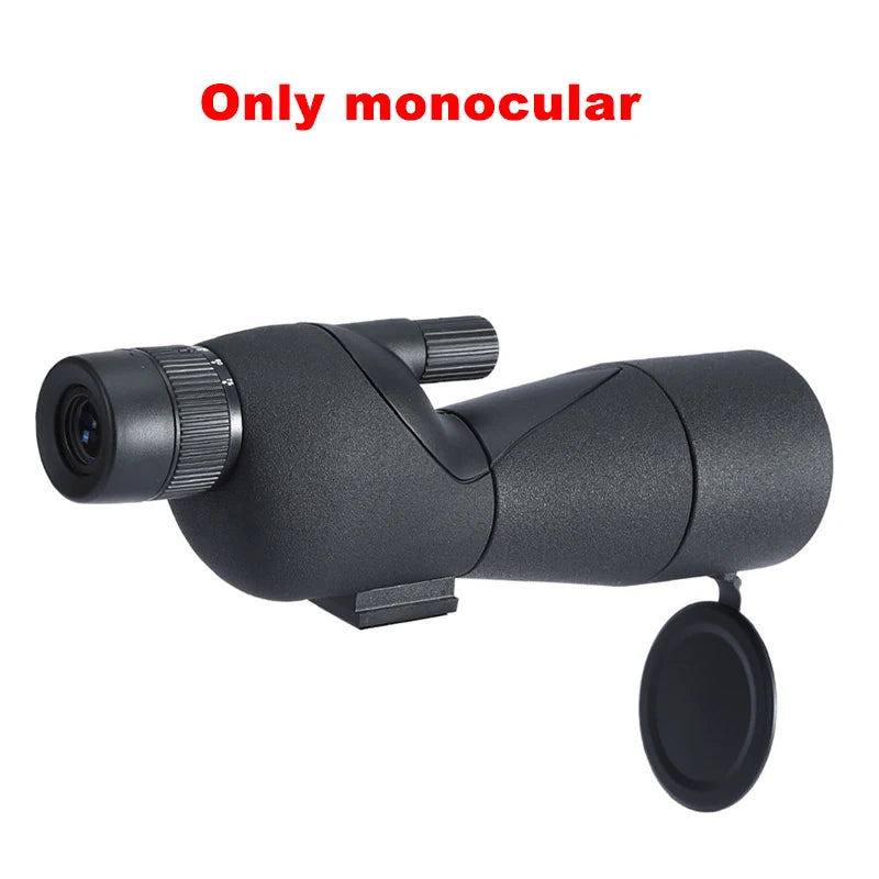 25-75x60 Spotting Scope Zoom Monocular high power telescope Bak4 Prism ED Lens For Outdoor Camping Bird Watching hunting