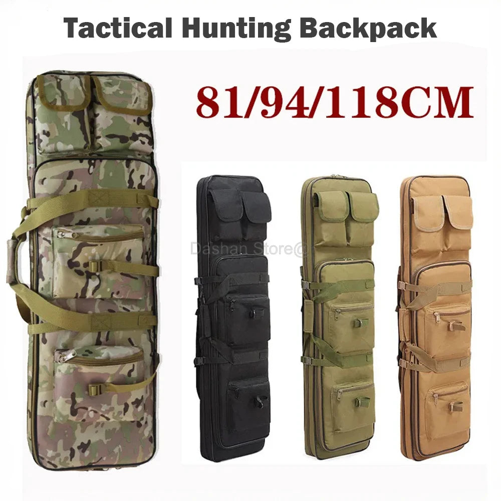 115cm New Tactical Gun Bag Case Rifle Bag Backpack Sniper Carbine Shooting Carry Shoulder Bags for Hunting Accessories
