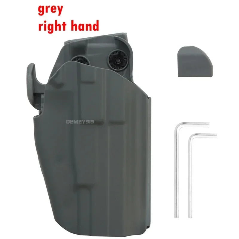 Quick Release Tactical Belt Holster for GLOCK 17, 20, 21, 22, 31, 37 Pistols Hunting Paintball Durable Molle Gun Holster Case