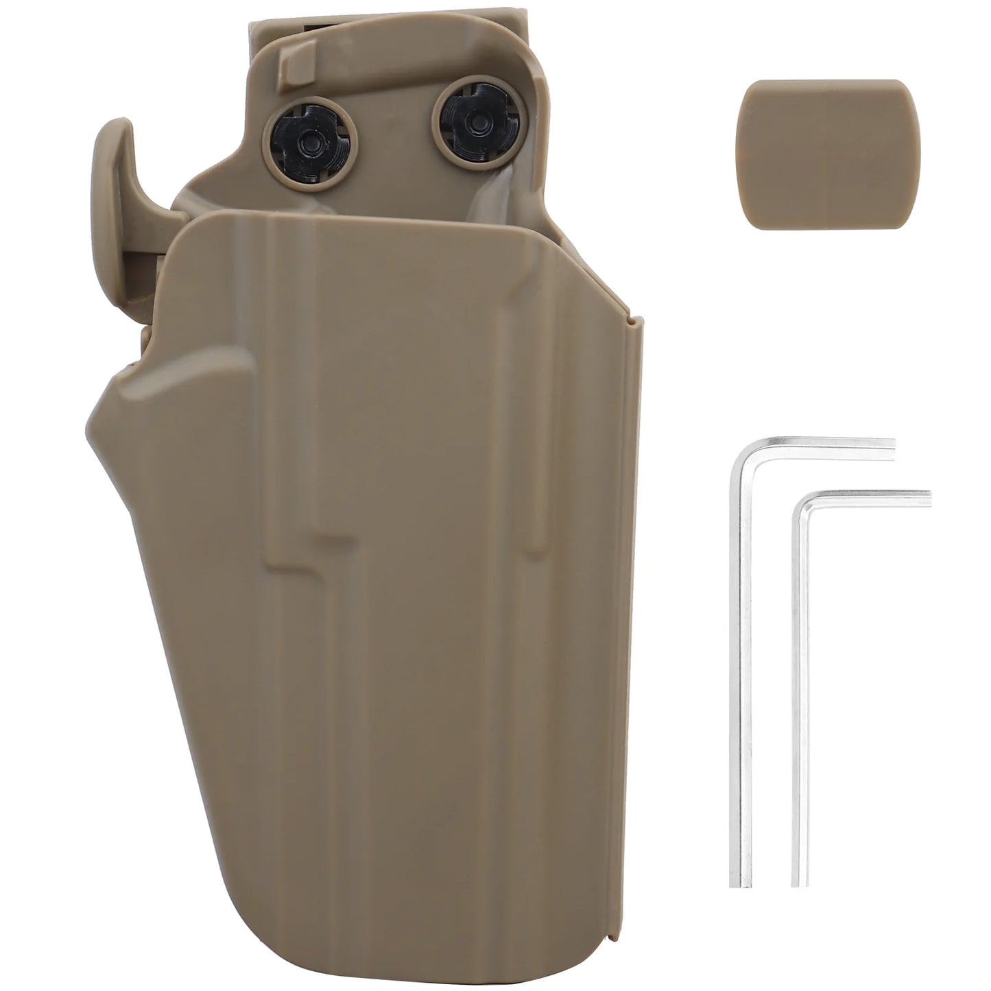 Tactical Pistol Holster for CZ 75 P-O1 9MM/P01/SP01/ CZ 97/JERICHO 941 FS COMPACT, Right Hand,Quick Draw Gun Holster
