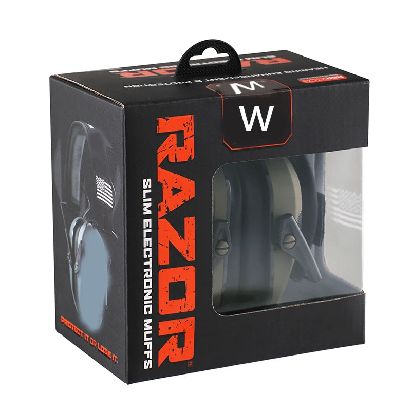 Original Military Tactical Electronic Shooting Earmuffs Outdoor Hunting Sound Pickup Noise Reduction Protection Hearing Headset