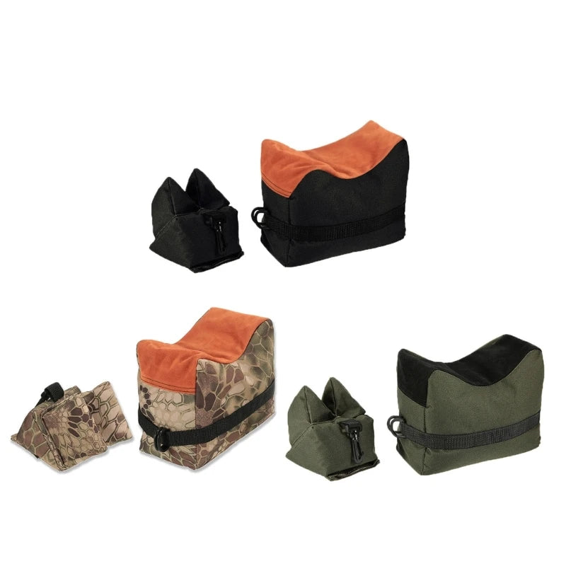 Front & Rear Shooting Bags SandBag Stand Holder Bag Shooting Rest Bags Sand Bags Targets Sports Shooting Bench Rest Bag