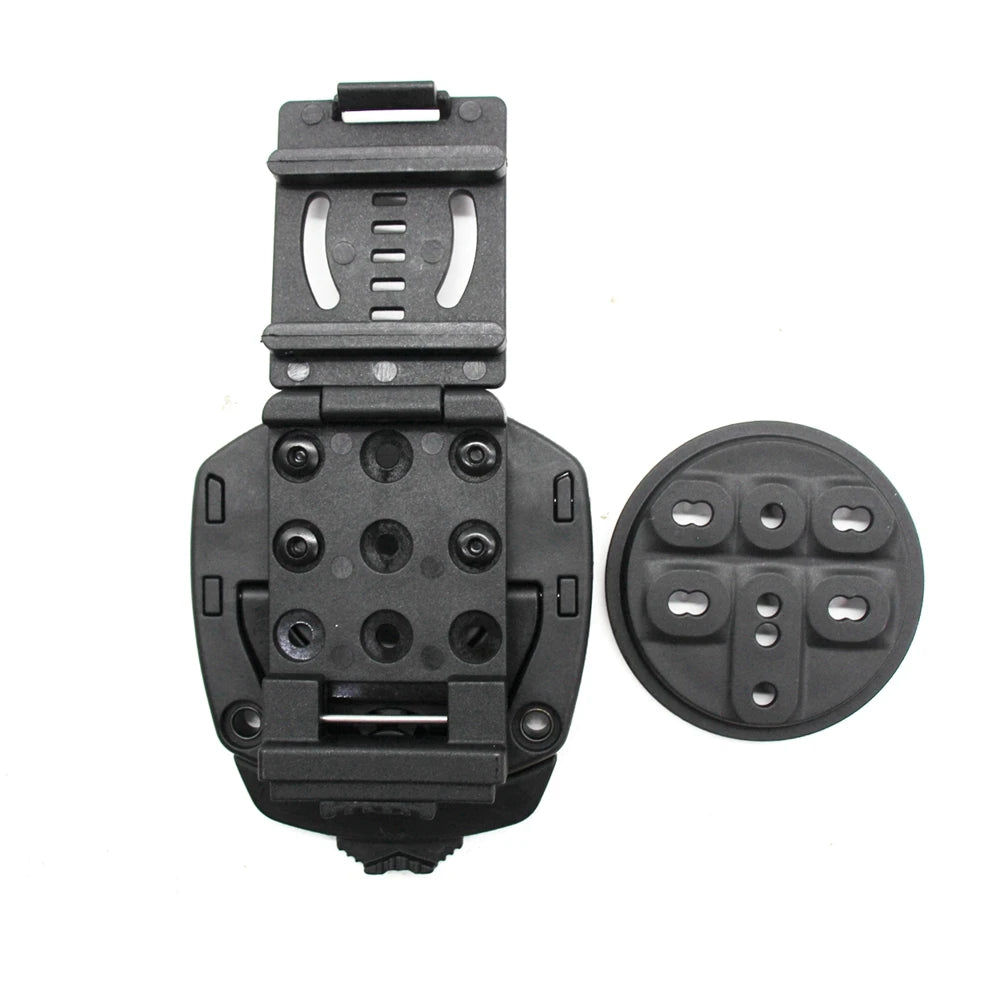 Tactical Gun Holster Molle Quick Disconnect Kit Tek-Lok Waist Clip Holster Adapter Knife Sheath Scabbard Equipment
