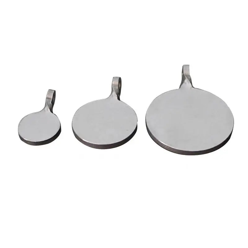 1/2 Piece of 3cm Stainless Steel Material Training Shooting Target Slingshot Target Bullseye Hunting Accessory