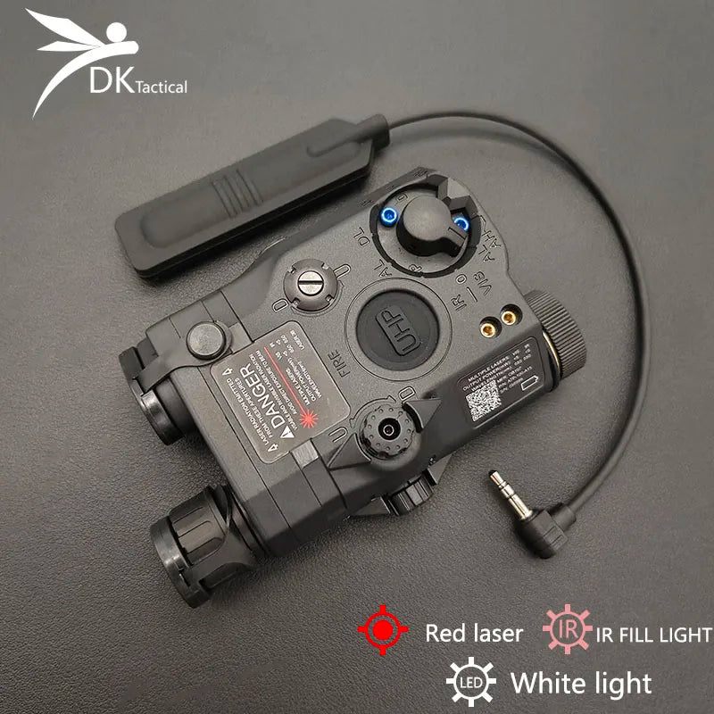 PEQ15 Red/Green Dot Laser IR Fill Light Aiming Indicator Suitable Outdoor Hunting Aiming Laser pointer For 20MM Rail