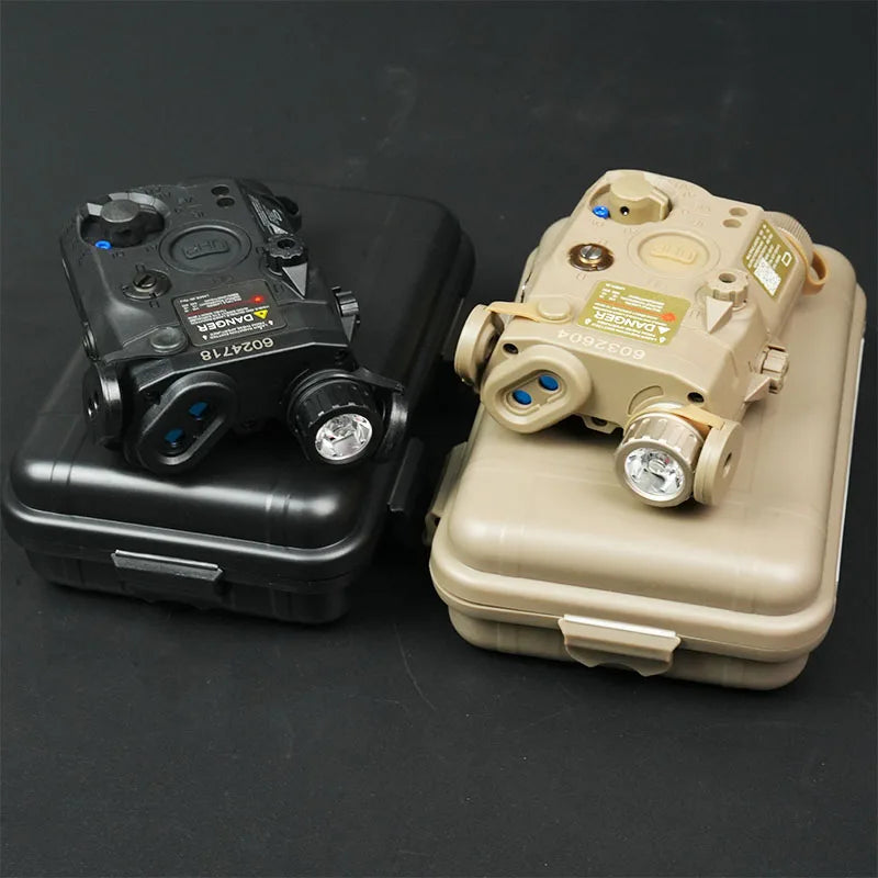 PEQ15 Red/Green Dot Laser IR Fill Light Aiming Indicator Suitable Outdoor Hunting Aiming Laser pointer For 20MM Rail