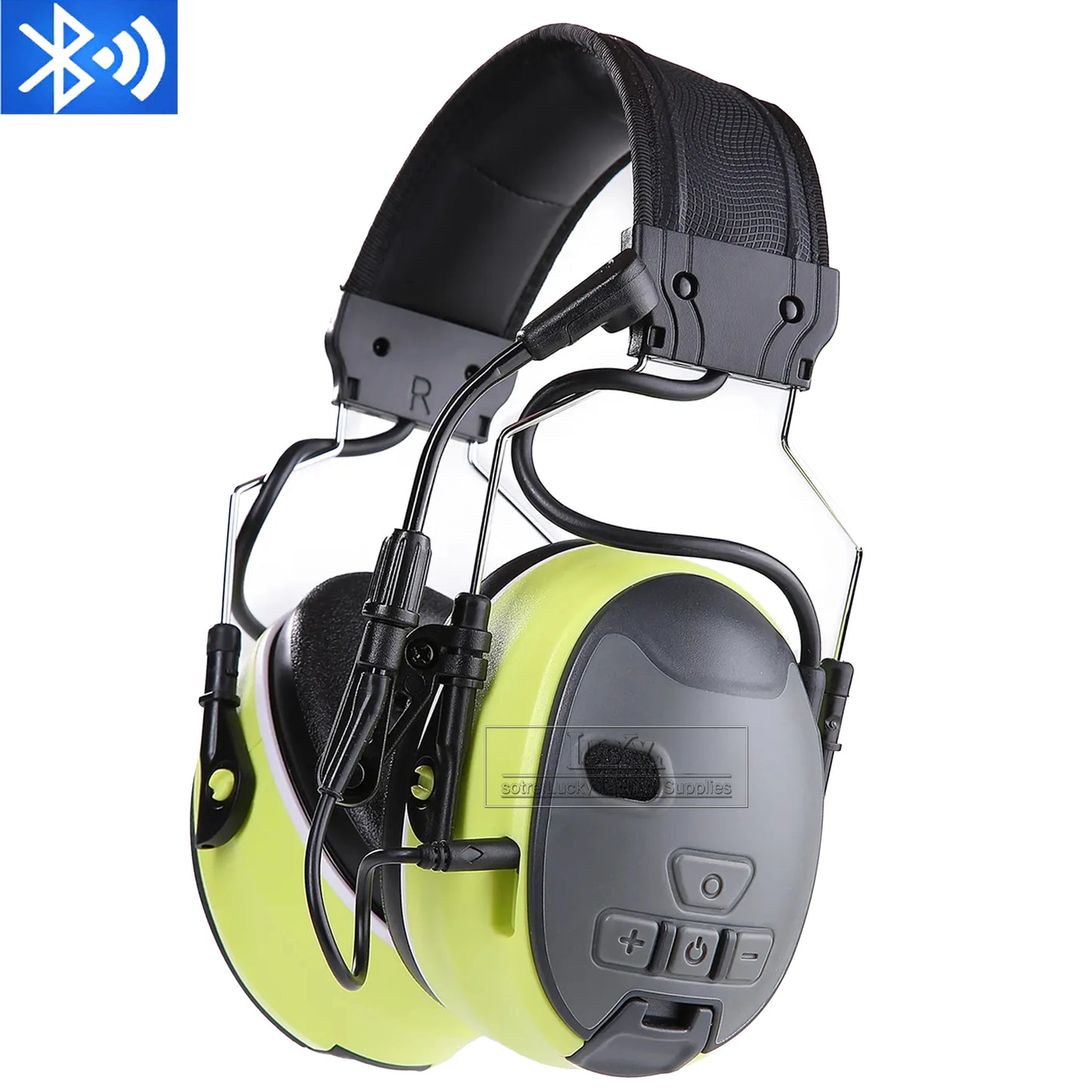 EARMOR-C51-Electronic Headset with Noise Cancellation, Tactical Communication Equipment, Protective Headset, Bluetooth 5.1