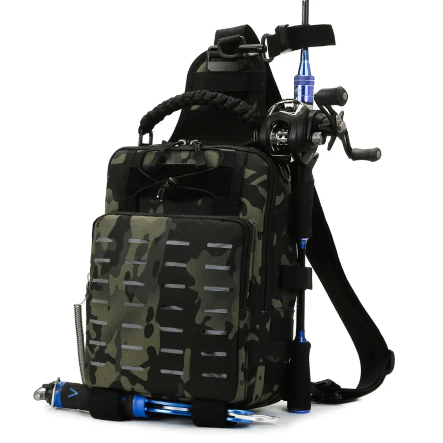 Multifunctional Fishing Tackle Fish Lure Bait Pack Waterproof Single Shoulder Messenger Backpack