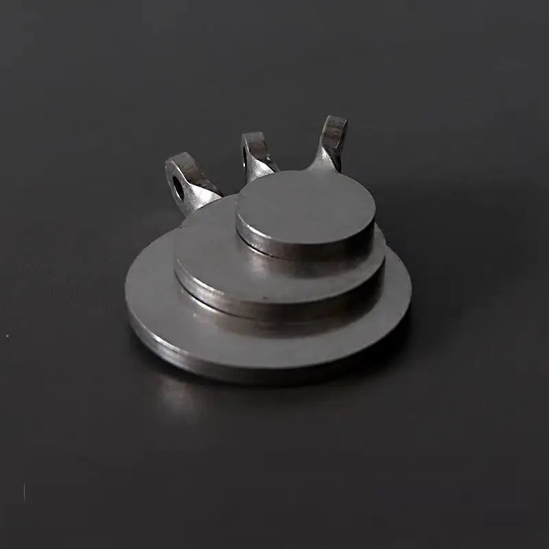 1/2 Piece of 3cm Stainless Steel Material Training Shooting Target Slingshot Target Bullseye Hunting Accessory