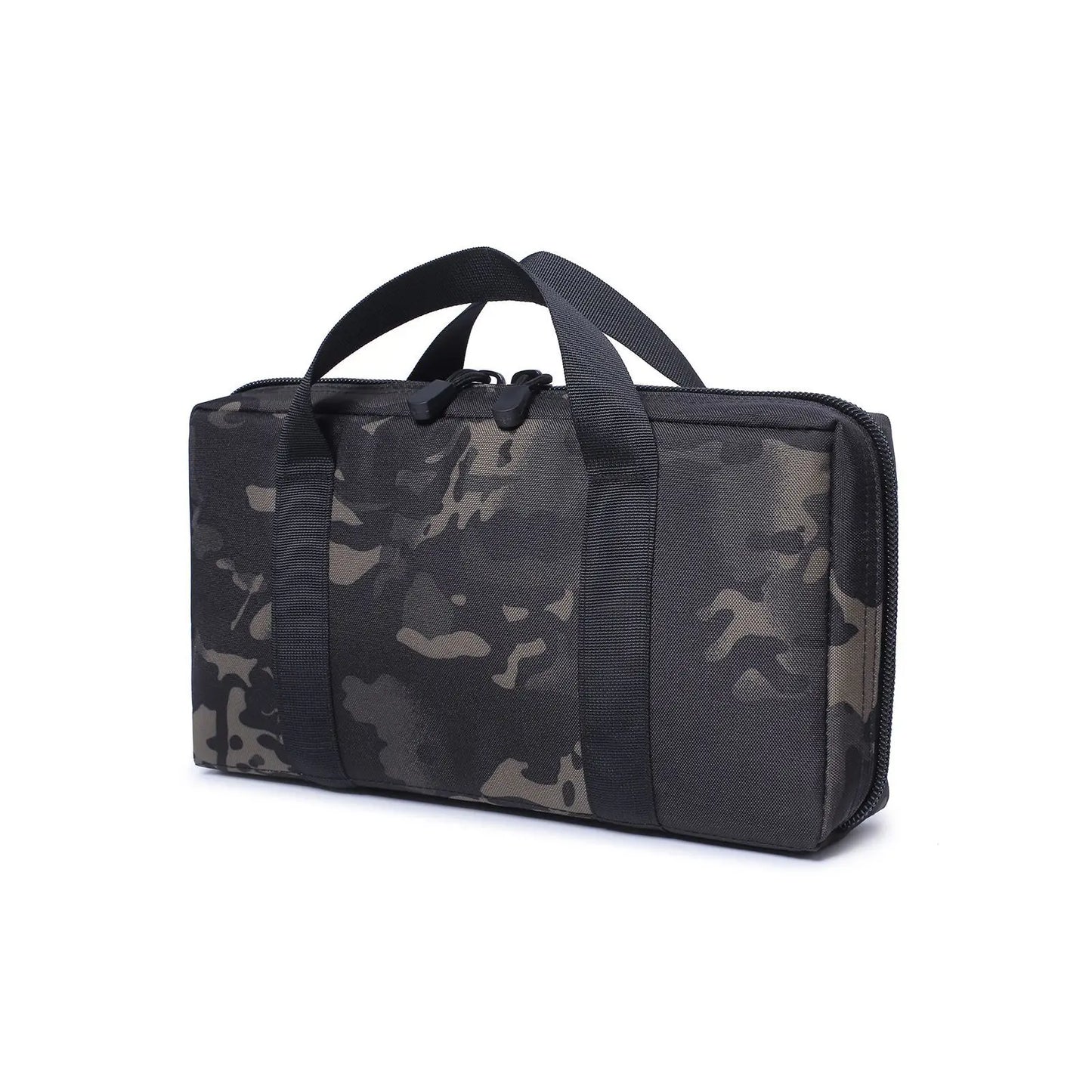 Tactical Gun Bag Case Pistol Carry Bag Hunting Handgun Holster Durable Padded Pistol Carrier Shooting Accessories Fishing Kit Ba