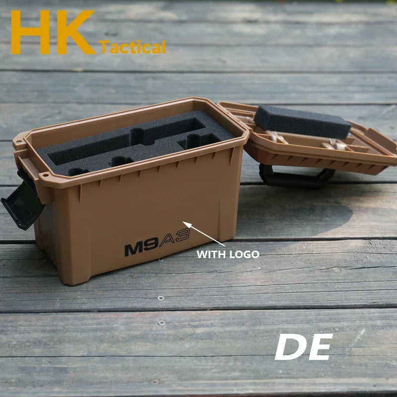Tactical PP BLT Waterproof Protective Safety Tool Gun Case Ammo Magazine Box Equipment Instrument Case Impact Resistant Tool Box