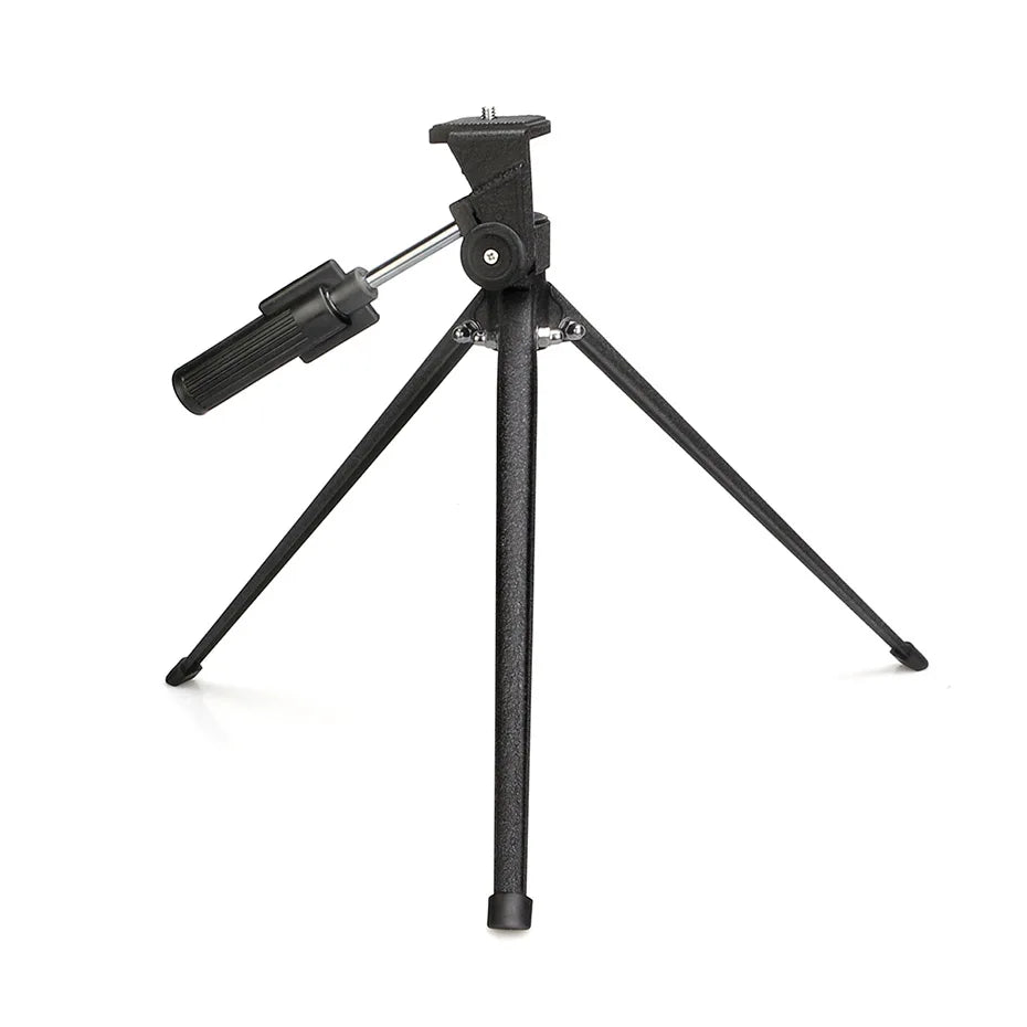 SVBONY Mini Tabletop Black Tripod Portable Desktop Travel Tripod for Spotting Scope Monocular Medium-sized Telescopes SV153