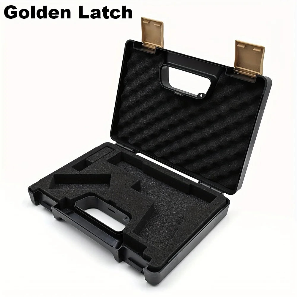 Tactical Tsa Approved Firearm Travel Pistol Case Gun Carry-On Bag 9mm Revolver-Hard Shell Waterproof Box For Gun Enthusiasts