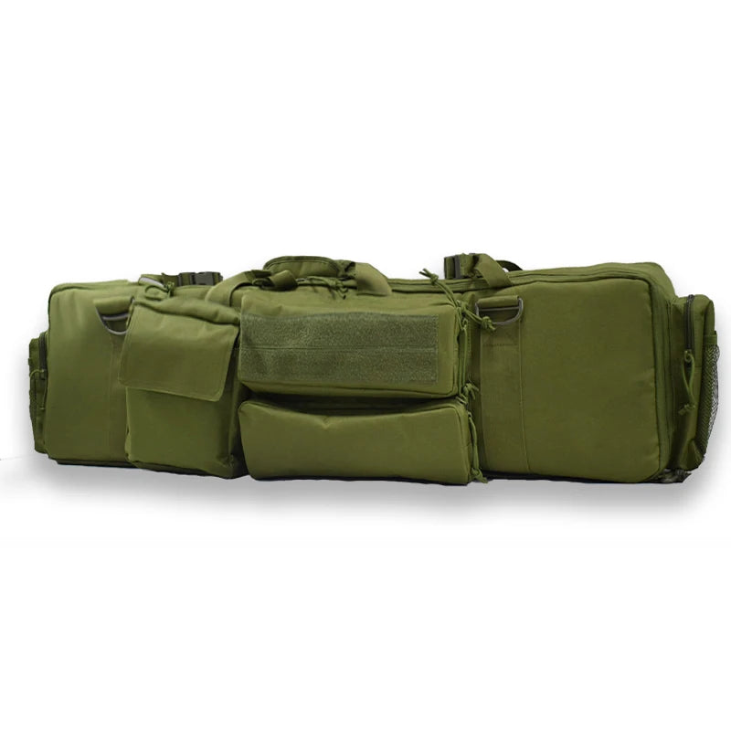 M249 Military Tactical Bag Molle Pouch Gun Case Rifle & Pistol Bag Long Gun Bag for EDC Hunting Range Sports Transport