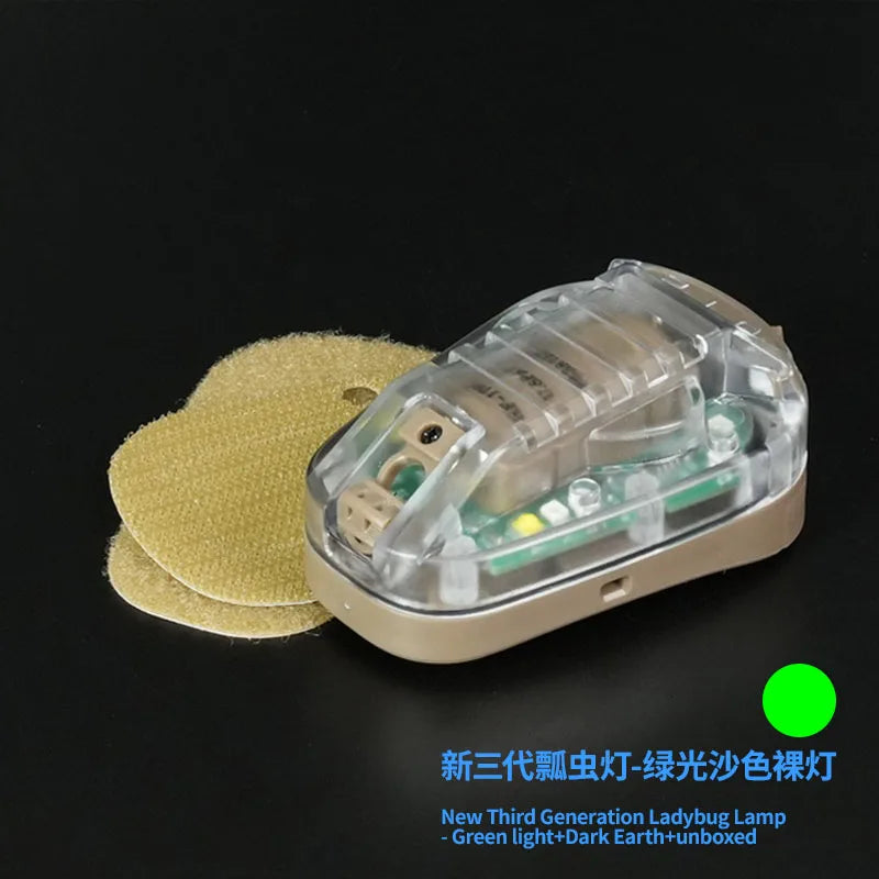 Tactical Helmet Light Mpls 4 Charge 4 Modes White light Green Red IR Fill light Lamp Hunting Flashlight LED Equipment