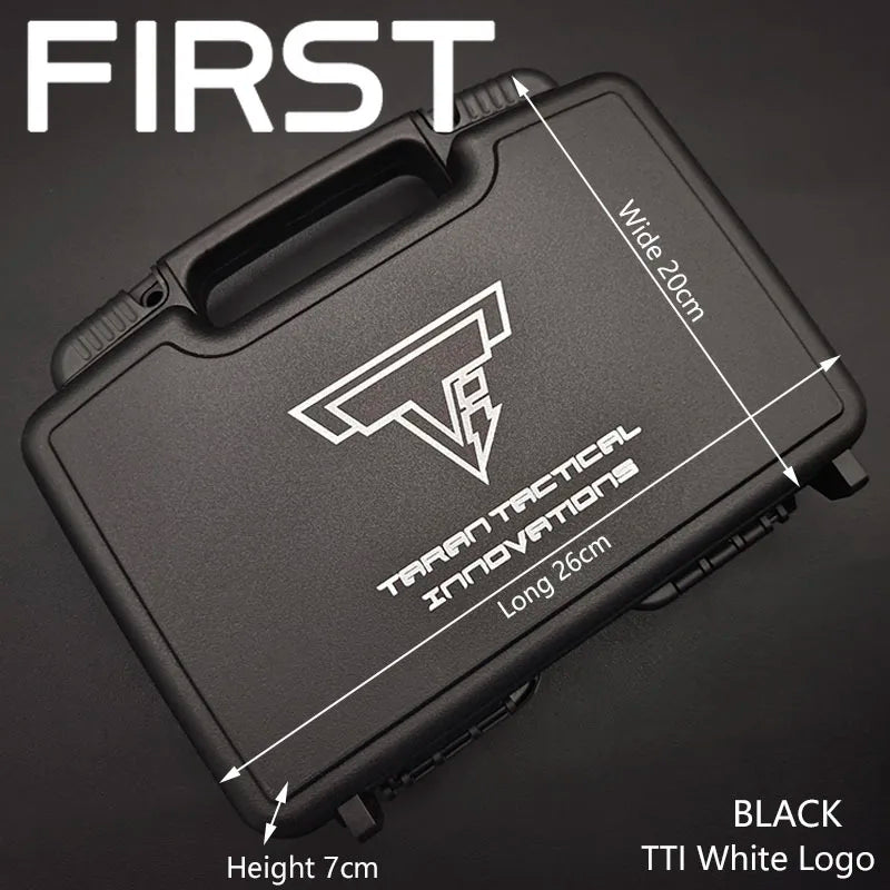 SIG TTI Tactical Portable Plastic Hard Toolbox Sponge Shockproof Protective Carrying Case Outdoor Hunting Accessories Box