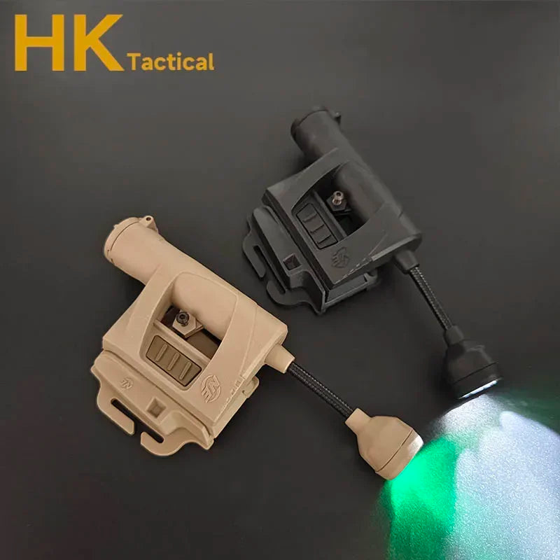 Tactical Helmet Light Mpls 4 Charge 4 Modes White light Green Red IR Fill light Lamp Hunting Flashlight LED Equipment
