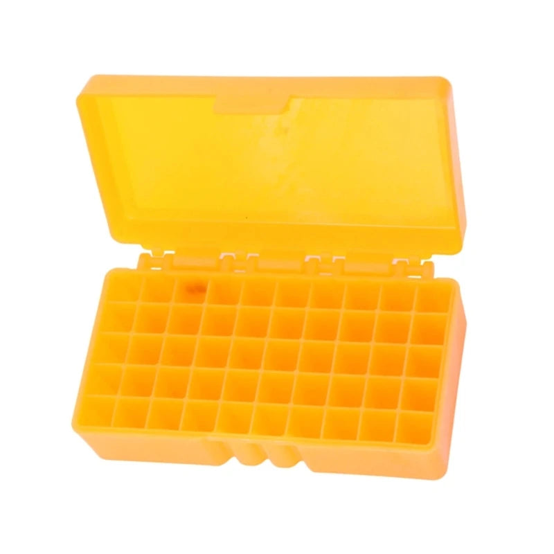 50 Rounds Ammunitions Box Case Box Cartridges Organizers Storage Case