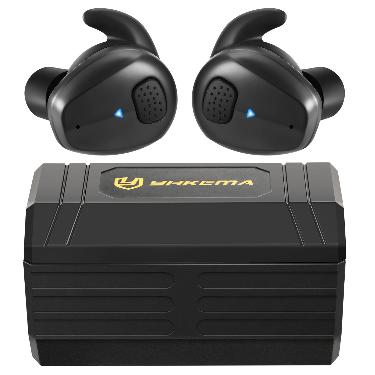 YHKEMA EB10 Bluetooth Electronic Shooting Earbuds Headphones Tactical Headphones Noise Reduction Hearing Protection for Hunting
