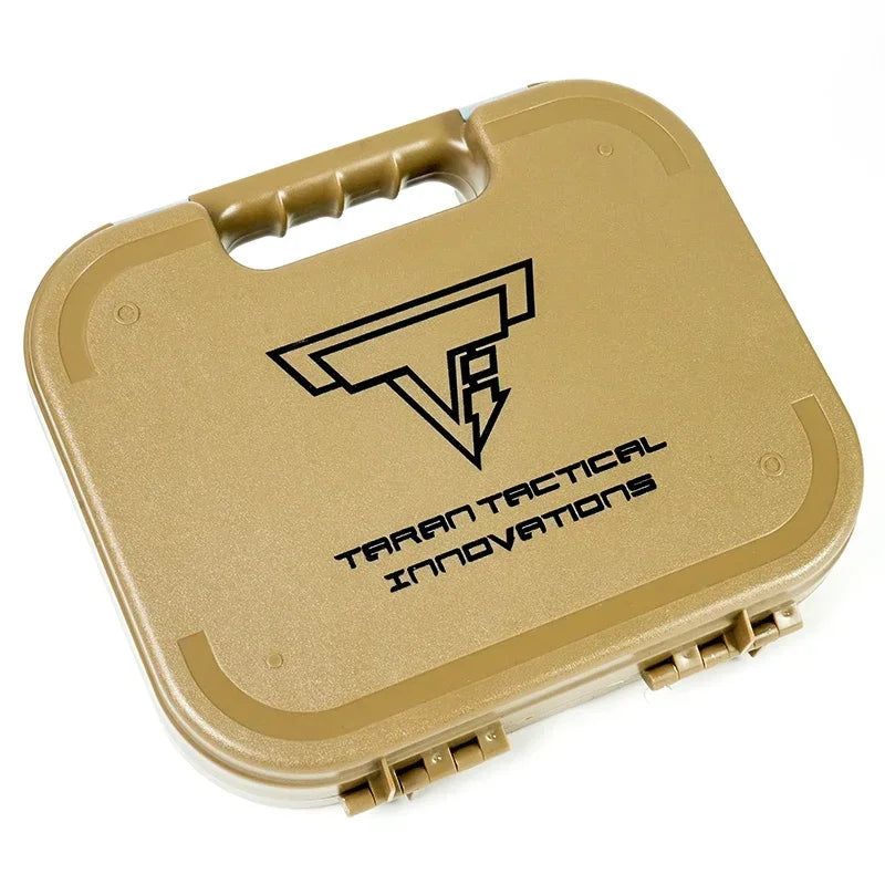 ABS GLOC G17 G18 G43 Gun Pistol Case ABS Protector Case with Foam Padded Handgun Protective Case Waterproof Storage Box