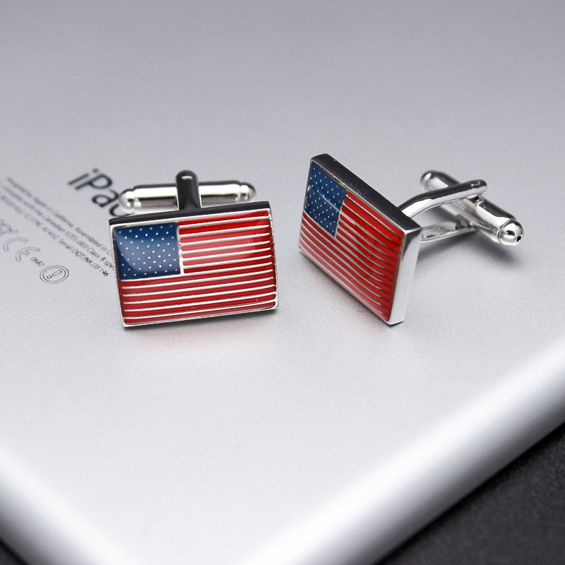 The United States Flag Cufflinks