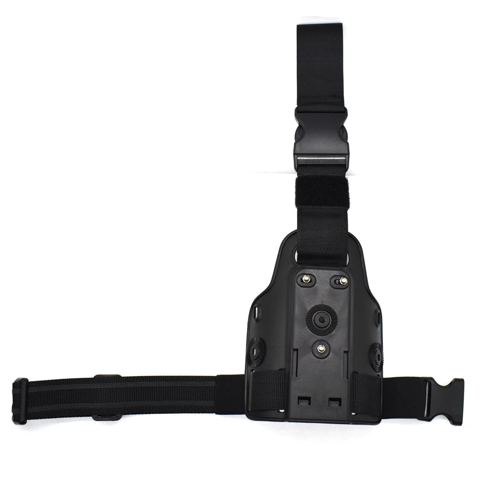 Hunting Pistol Gun Holster for BerettaM9 Tactical Shooting Drop Leg Thigh Holster Belt Clip Case
