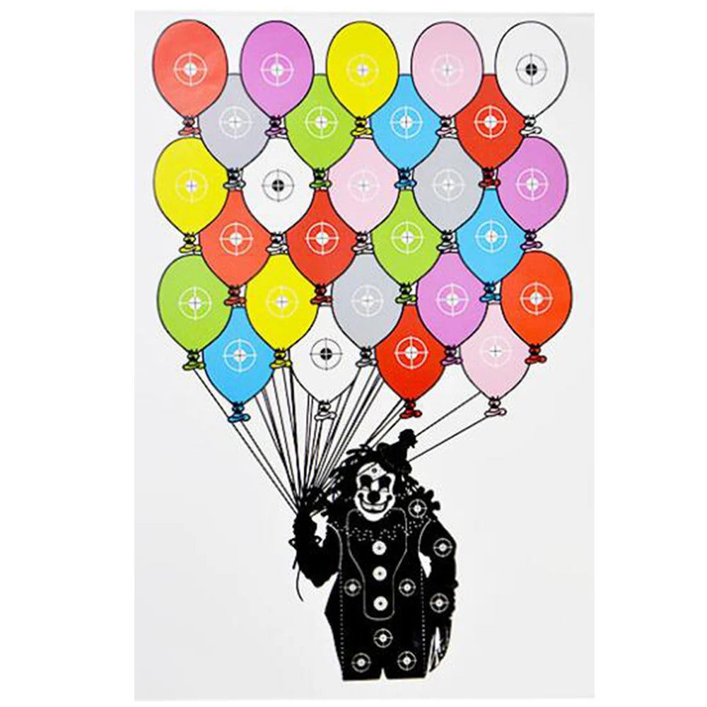 5/10/20pcs Shooting Targets 12 x 17" Paper Shooting Targets Skeleton Zombie Targets for Pistol Shooting & Bow Shooting