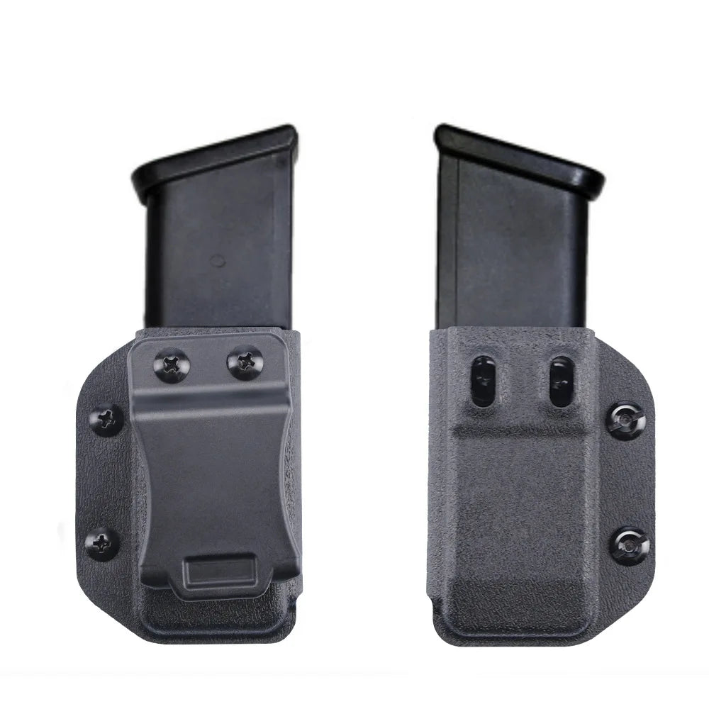 IWB/ OWB 9mm Double Stack Magazine Bag GL CZ S&W H&K SIG P365 Pistol Magazine Case Holster Airsoft Hunting Gear