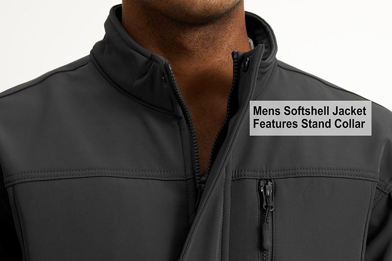 Soft shell Tactical Jacket Mens Warm Military Waterproof Fleece