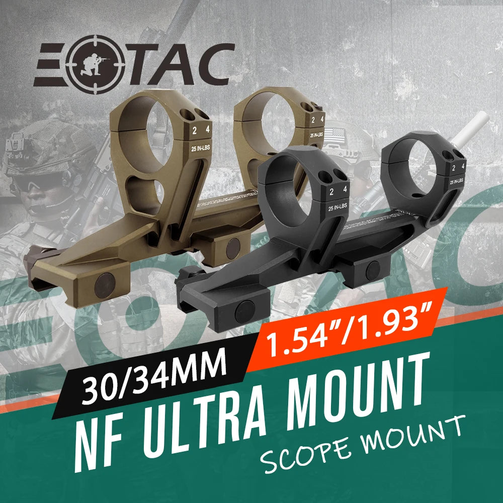 NF MA479 Ultra Mount 1.54"/1.93" 30mm/34mm Tactical Optic Scope Mount  For AR SCAR Mil Spec Ver No Original Logo