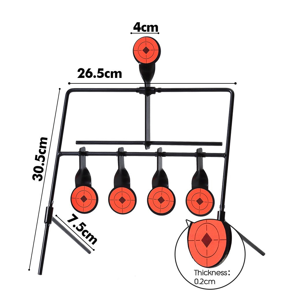 Shooting Targets Metal Splatter Archery Target Resetting