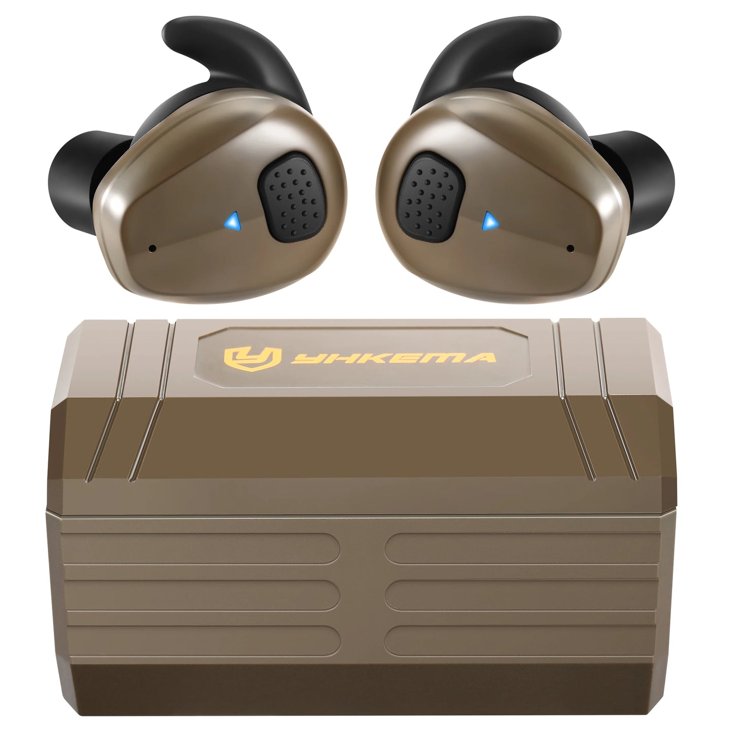 YHKEMA EB10 Bluetooth Electronic Shooting Earbuds Headphones Tactical Headphones Noise Reduction Hearing Protection for Hunting
