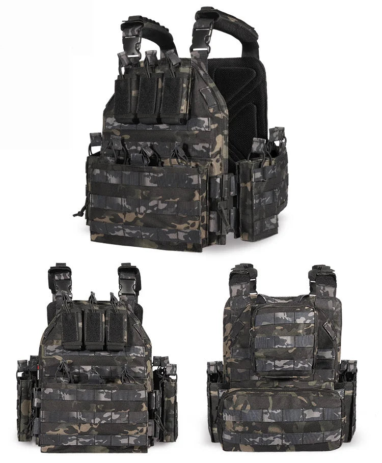 Outdoor Quick Dismantling Tactical Vest Outdoor Equipment 6094 Tactical Vest CS Training Equipment
