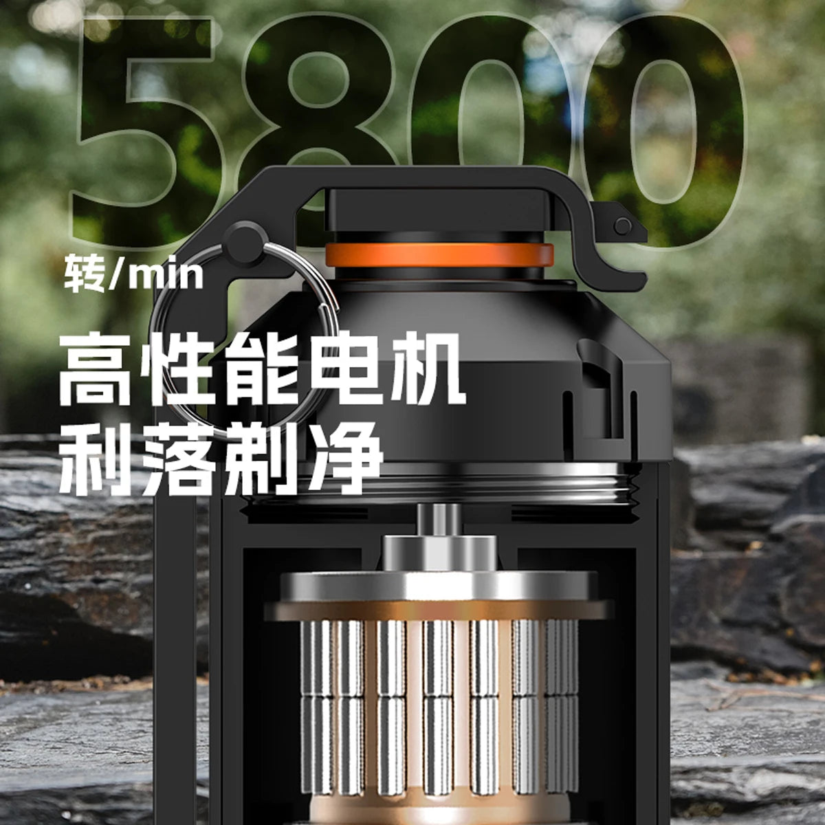 Personality Tactical Shaver Grenade Model Portable Mini Electric Beard Knife Outdoor Hunting Adventure Military Fan Equipment