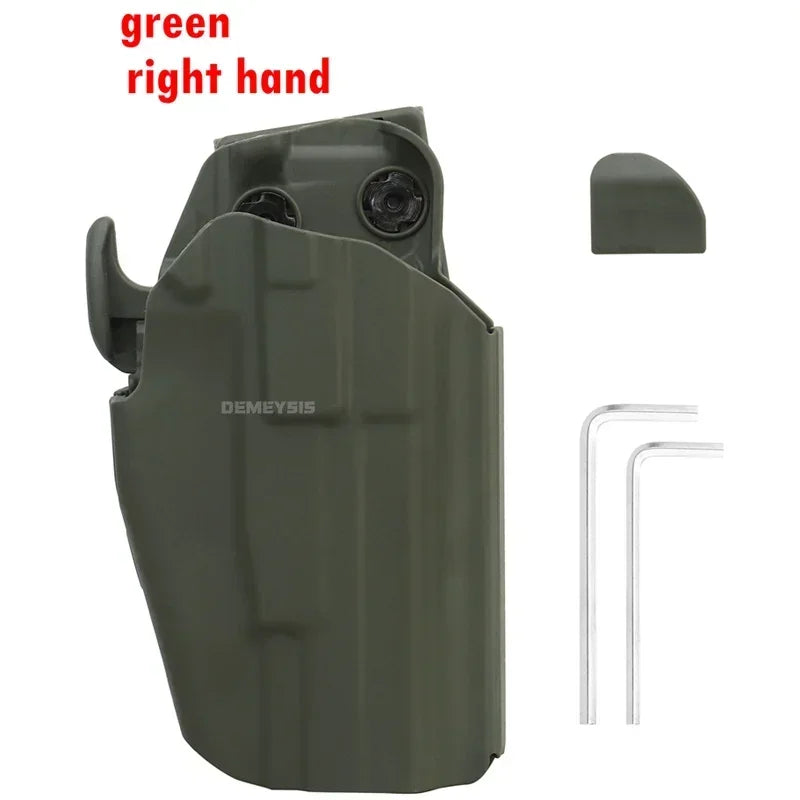 Quick Release Tactical Belt Holster for GLOCK 17, 20, 21, 22, 31, 37 Pistols Hunting Paintball Durable Molle Gun Holster Case