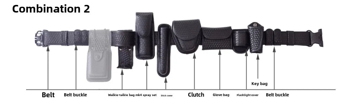 Police Tactical Versatile Military Modular Equipment System Molded Duty Belt Set for Law Enforcement cinturón táctico hombre