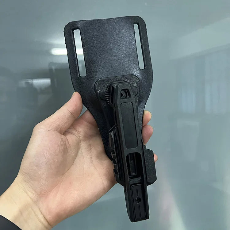 Tactical Gun Holster Hunting Waist Pisolt Holster 9mm Gun Case with Rail for Glock 9mm SW40 357