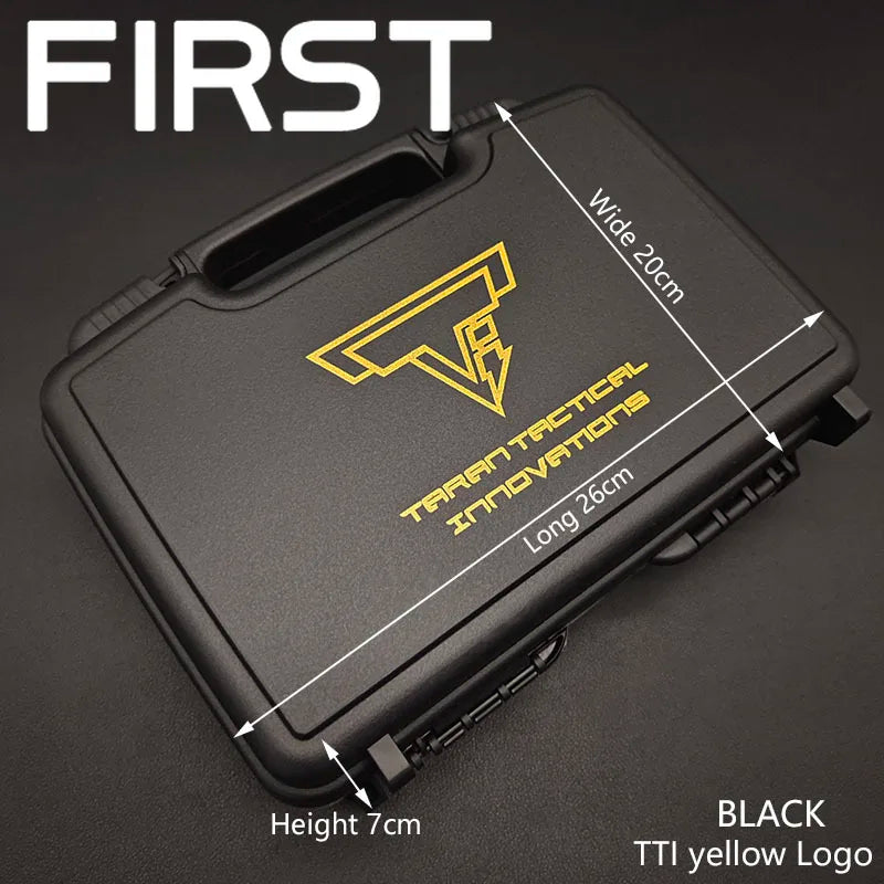 SIG TTI Tactical Portable Plastic Hard Toolbox Sponge Shockproof Protective Carrying Case Outdoor Hunting Accessories Box