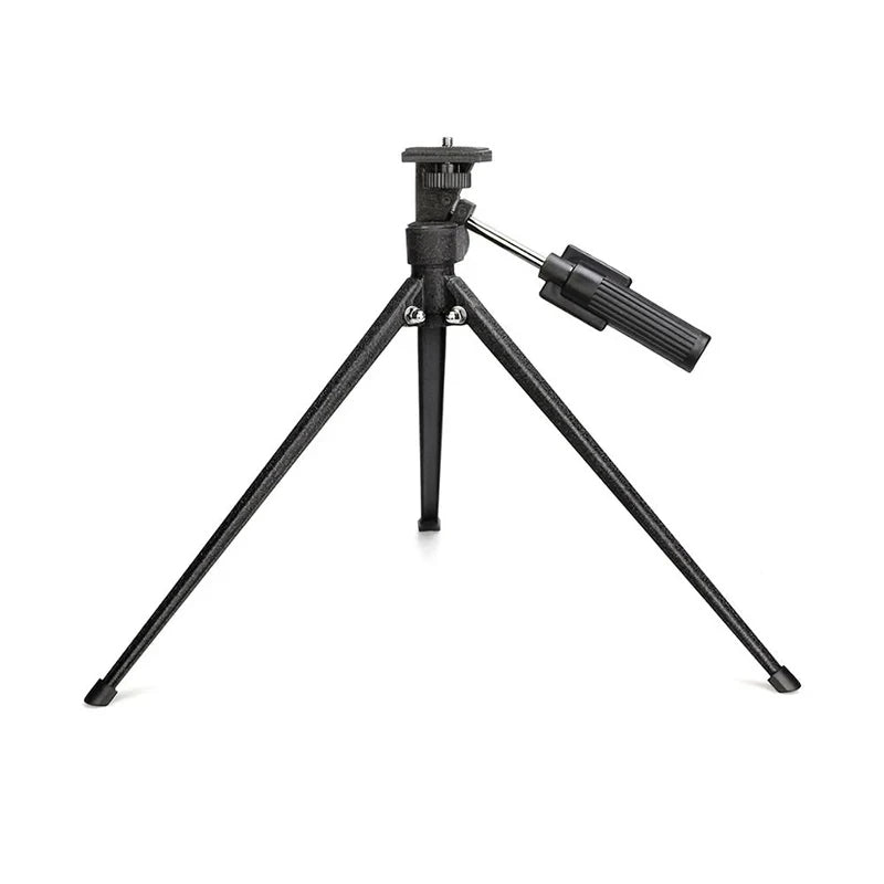 SVBONY Mini Tabletop Black Tripod Portable Desktop Travel Tripod for Spotting Scope Monocular Medium-sized Telescopes SV153