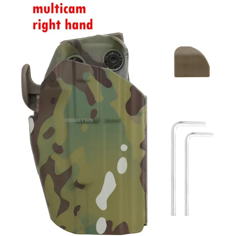Quick Release Tactical Belt Holster for GLOCK 17, 20, 21, 22, 31, 37 Pistols Hunting Paintball Durable Molle Gun Holster Case