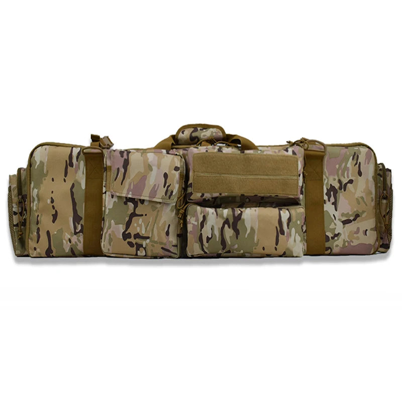 M249 Military Tactical Bag Molle Pouch Gun Case Rifle & Pistol Bag Long Gun Bag for EDC Hunting Range Sports Transport